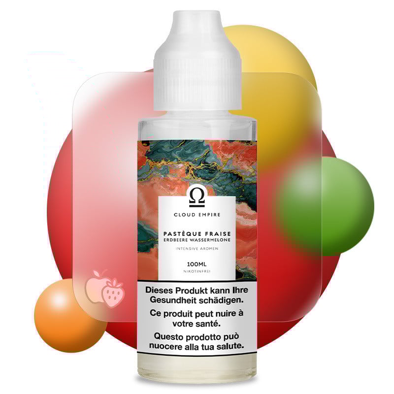 E-liquid Watermelon Strawberry - Cloud Empire by Fuu | 100 ml in 120 ml