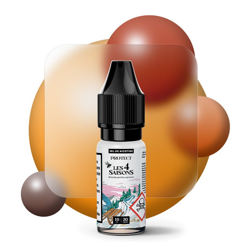E-liquid Brioche Perdue Caramel (Nikotinsalze) - Winter - Les 4 Saisons by Protect