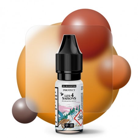 Brioche Perdue Caramel (Sels de nicotine) - Hiver - Les 4 Saisons by Protect | 10 ml