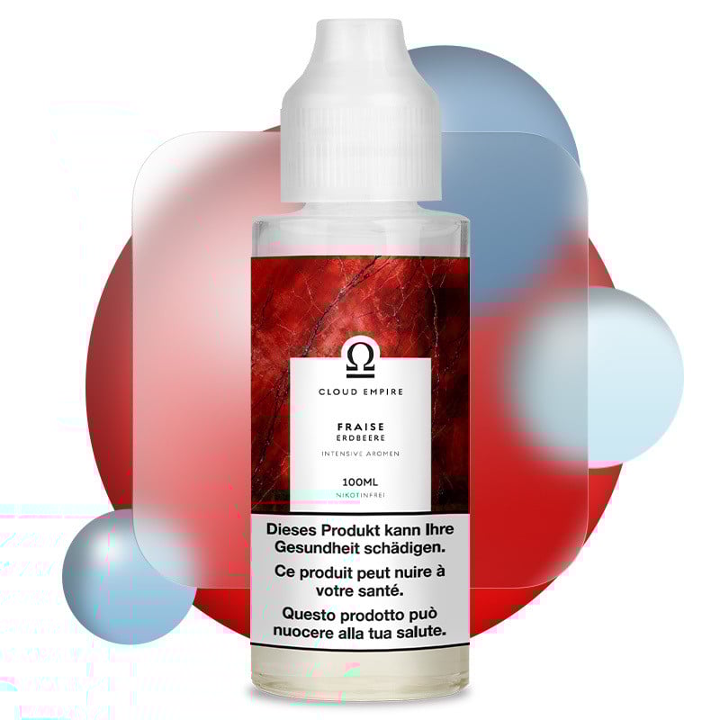 E-liquide Fraise - Cloud Empire by Fuu | 100 ml
