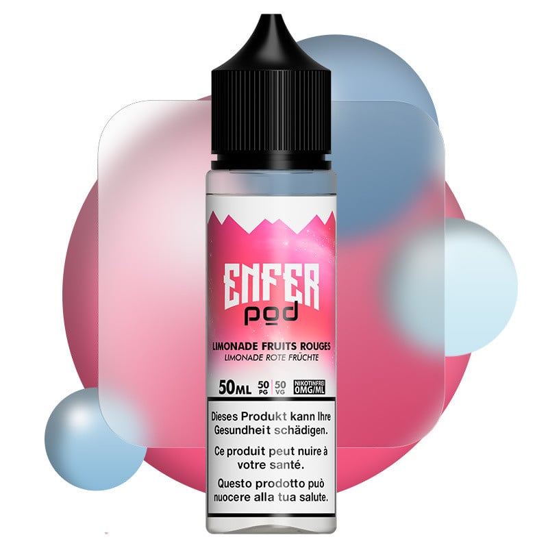 E-liquide Limonade Fruits Rouges - Enfer Pod | 50 ml
