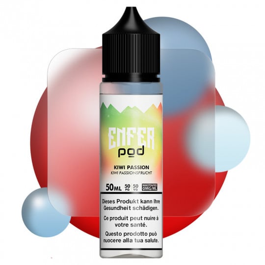 Kiwi Passion - Enfer Pod | 50 ml in 70 ml