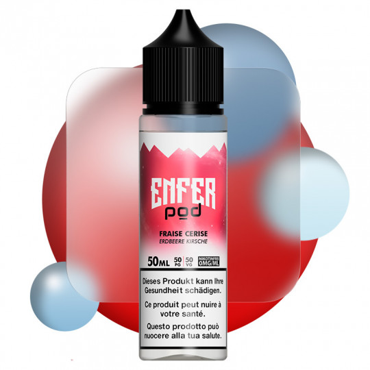 Fraise Cerise - Enfer Pod | 50 ml in 70 ml