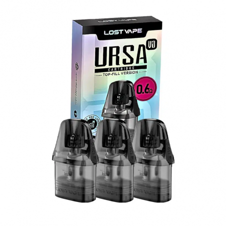 Cartouches Ursa V3 - Lost Vape | Pack x3