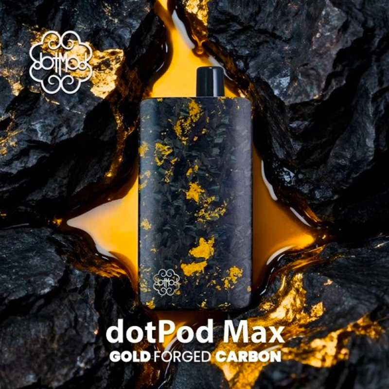 Kit DotPod Max V1.5 - Édition Limitée Gold Forged Carbon - DotMod