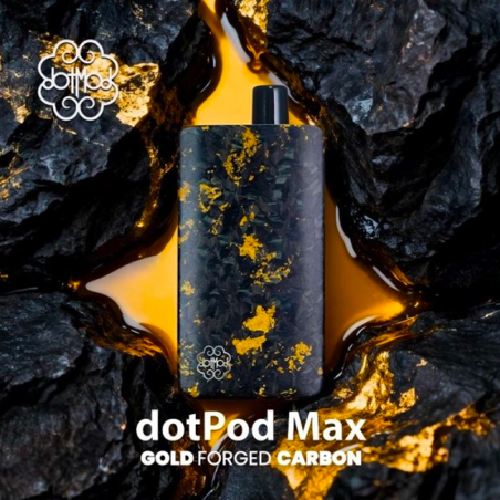 Pod-System DotPod Max V1.5 - Limited Edition Gold Forged Carbon - DotMod