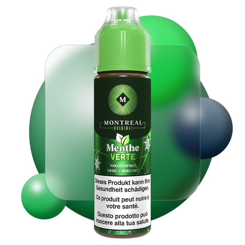 E-liquid Menthe Verte (Spearmint) - Montreal Original | 50 ml
