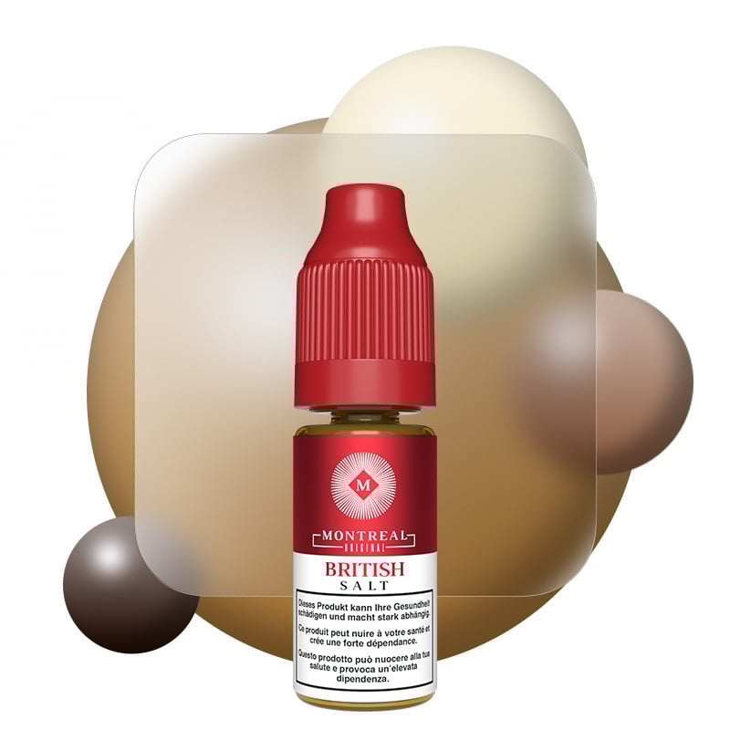 E-liquid British Classic - Salt - Montreal Original | 10 ml
