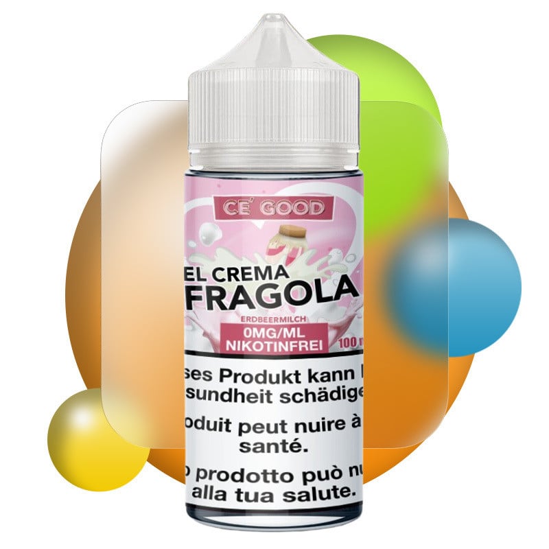 E-liquide El Crema Fragola - Ce'Good | 100 ml