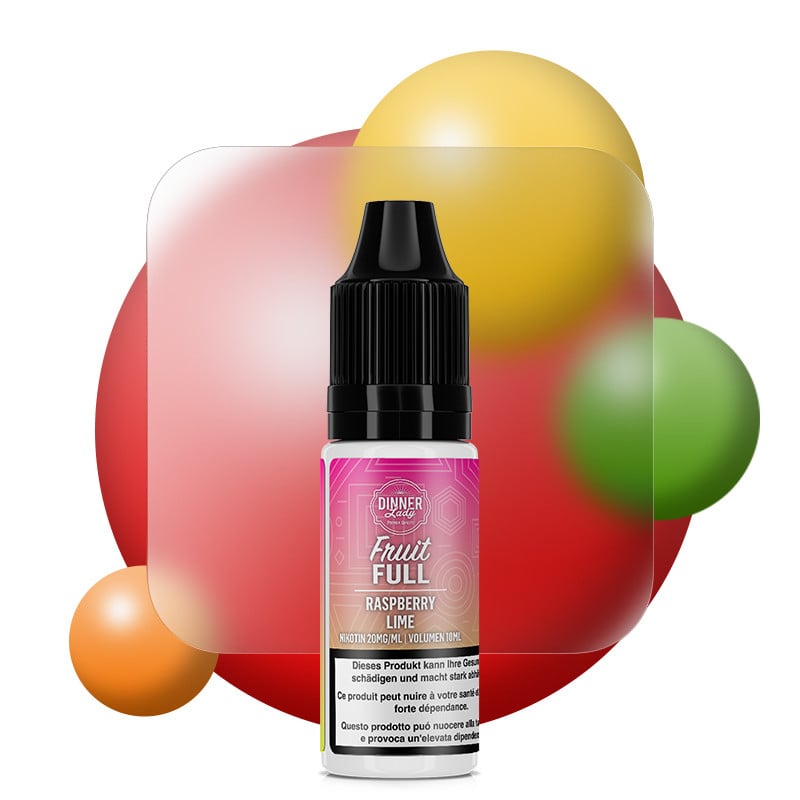 Raspberry Lime - Sels de nicotine - Fruit Full by Dinner Lady | 10 ml