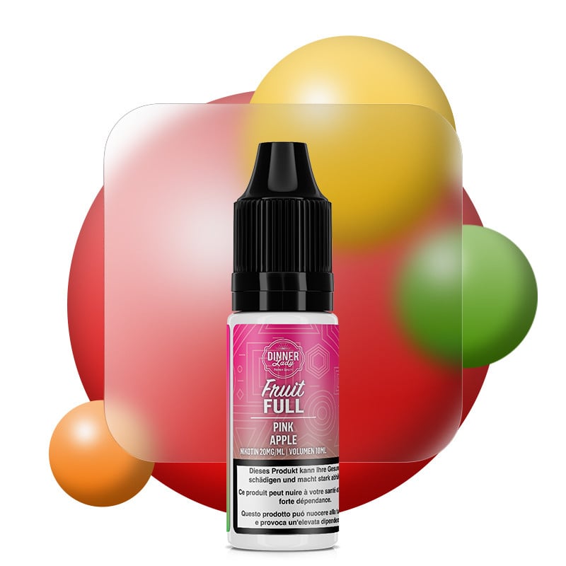 Pink Apple - Nicotine Salts - Fruit Full by Dinner Lady | 10ml