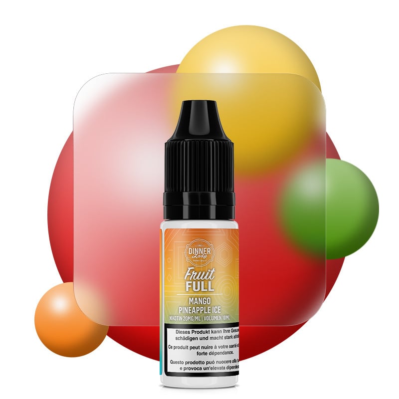 Mango Pineapple Ice - Nicotine Salts - Fruit Full by Dinner Lady | 10ml