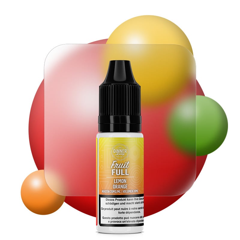 Lemon Orange - Sels de nicotine - Fruit Full by Dinner Lady | 10 ml