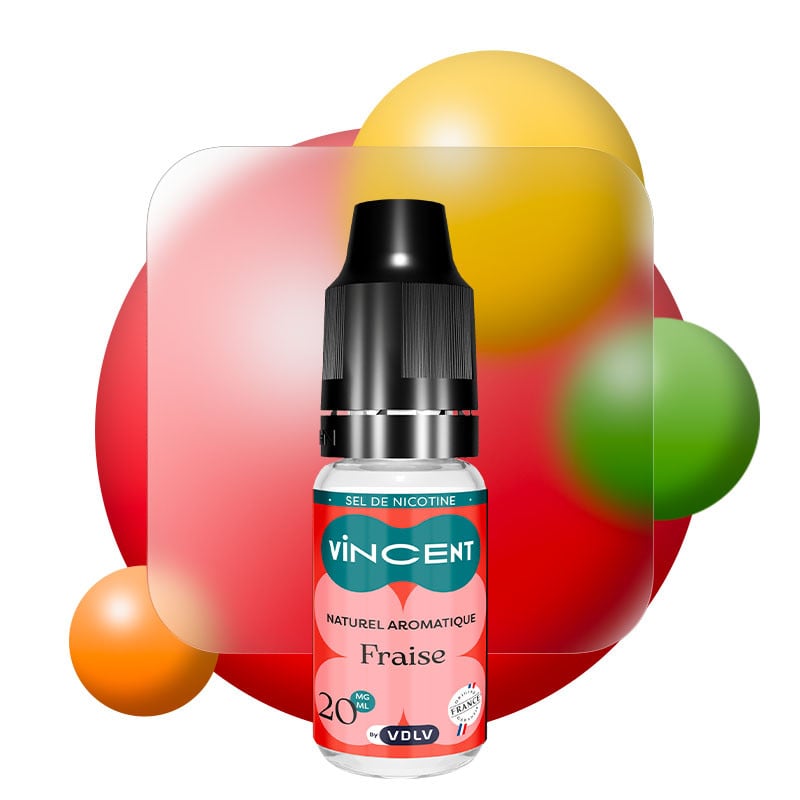 Fraise - Salt - Vincent by VDLV | 10 ml