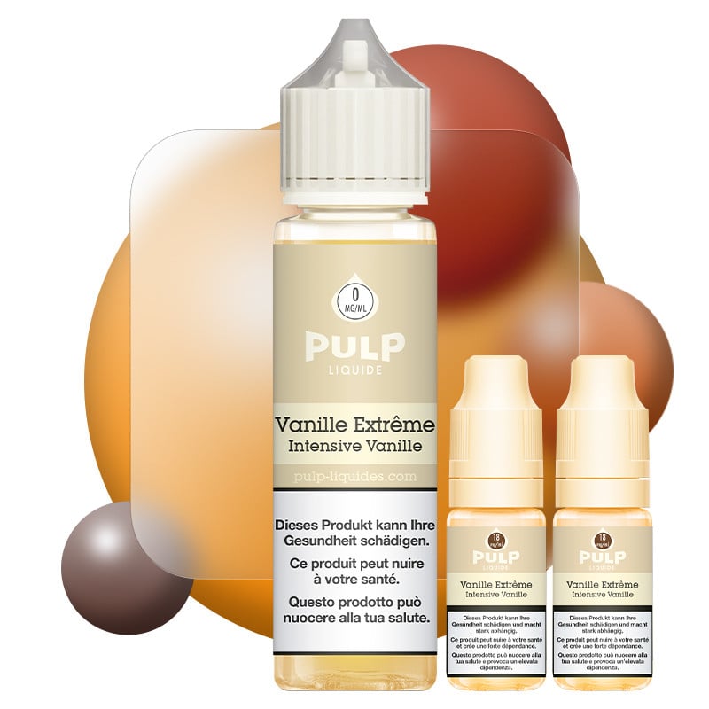 Pack Vanille Extrême 6 mg - 70 ml - Pulp