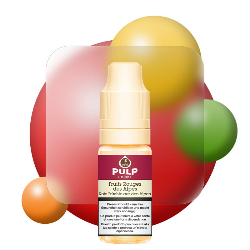 E-Liquide Fruits Rouges des Alpes - Pulp | 10ml