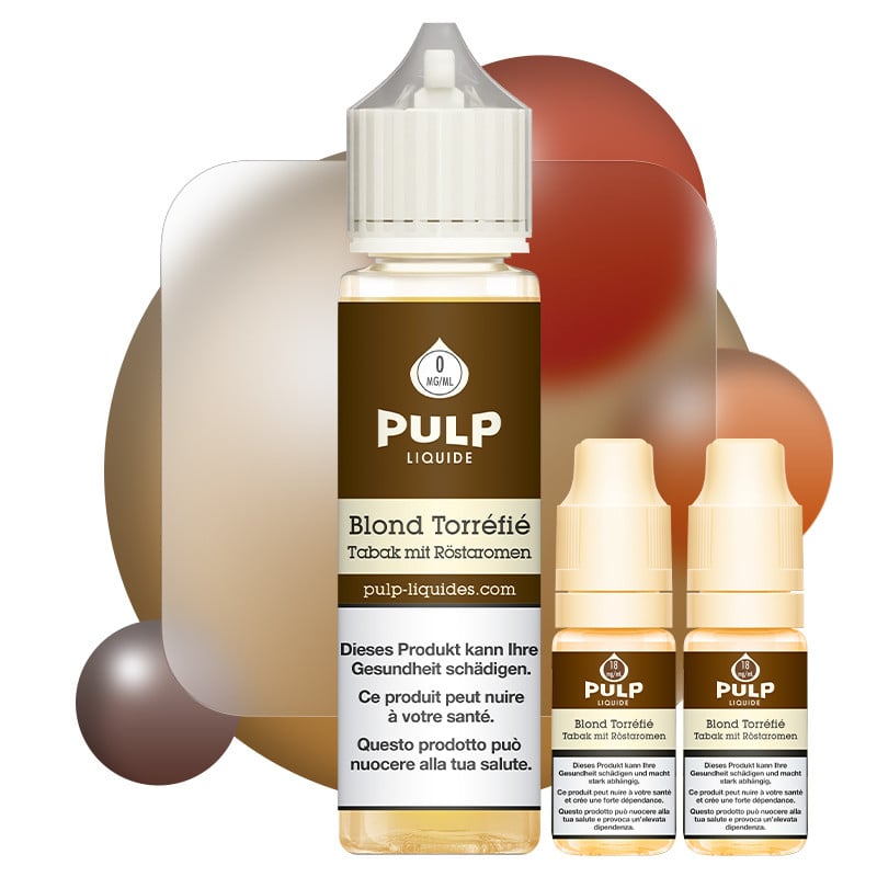 Pack Blond Torréfié 6 mg - 70 ml - Pulp