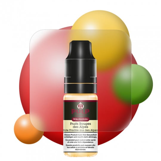 Fruits Rouges des Alpes NS - Sels de nicotine - Pulp | 10ml