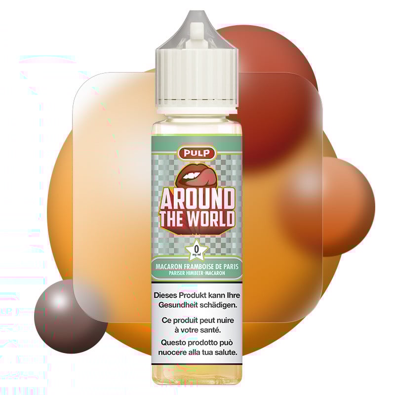 Macaron Framboise de Paris - Around The World by Pulp - 50ml