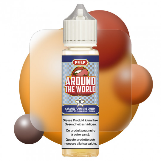 Caramel Flambé de Dublin - Around The World by Pulp | 50 ml in 75 ml