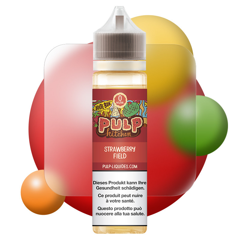 E-liquide Strawberry Field (fraise) - Pulp Kitchen 50 ml