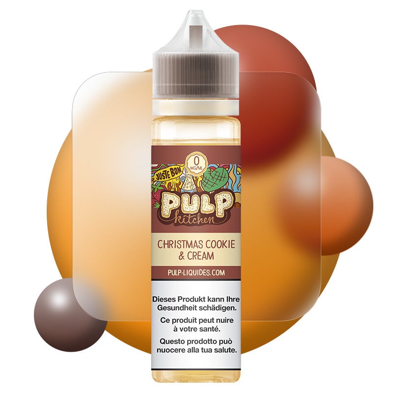 E-liquide Christmas Cookie & Cream - Pulp Kitchen 50 ml