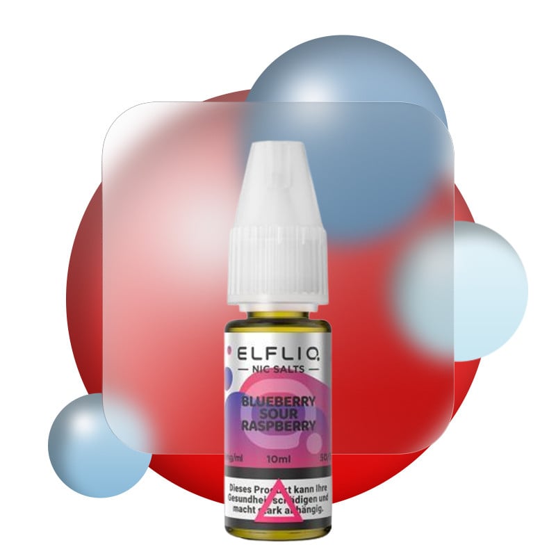 E-liquid Blueberry Sour Raspberry - Nicotine Salts - Elfliq