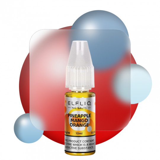 Pineapple Mango Orange - Nicotine Salts - Elfliq by Elfbar | 10 ml