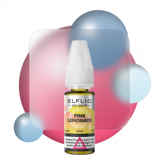 Pink Lemonade - Sels de Nicotine - Elfliq by Elfbar | 10 ml