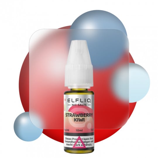 Strawberry Kiwi - Nicotine Salts - Elfliq by Elfbar | 10 ml