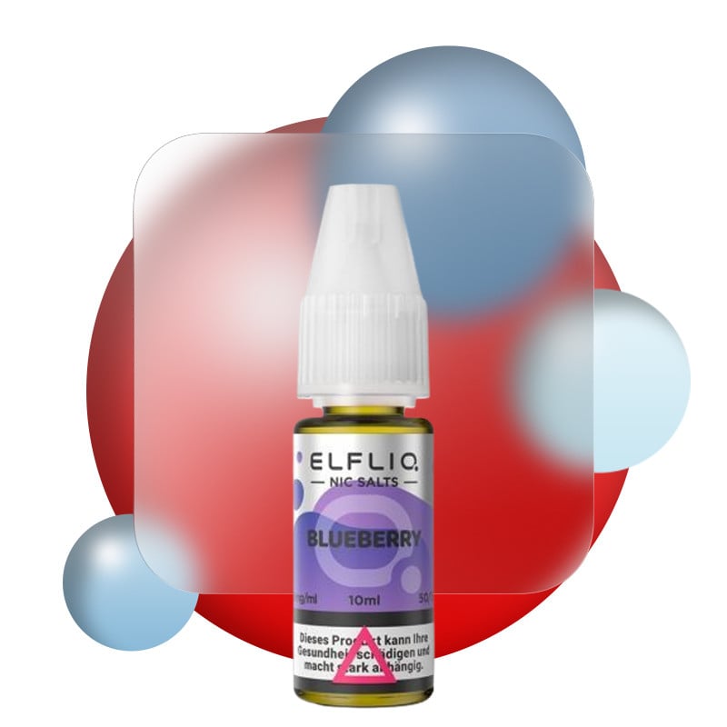 Blueberry - Nicotine Salts - Elfliq by Elfbar | 10 ml