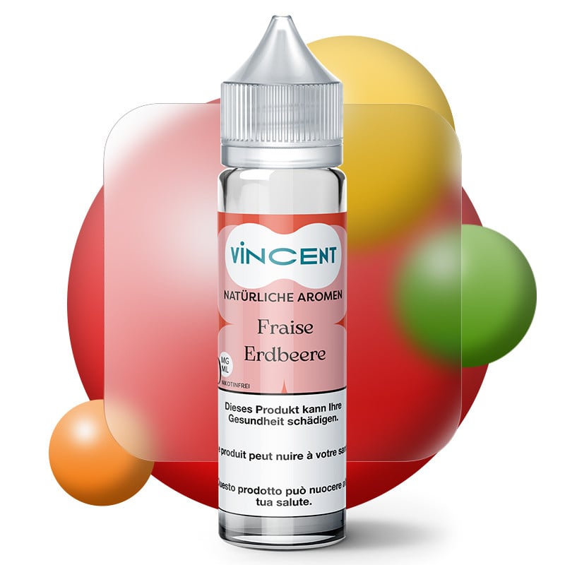 Fraise - Vincent - VDLV | 50 ml in 70 ml