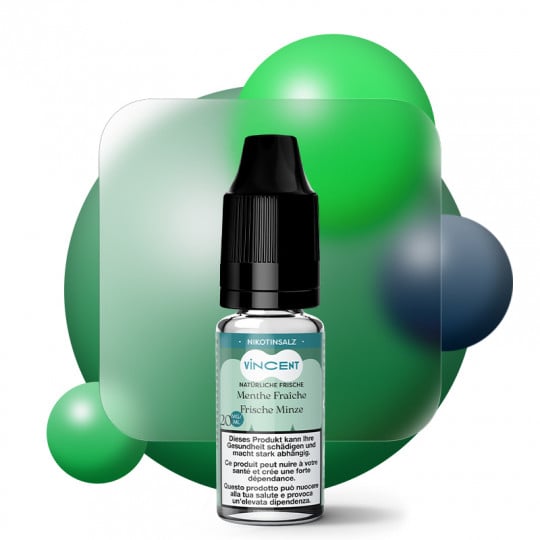 Menthe Fraîche - Sels de Nicotine - Vincent by VDLV | 10 ml