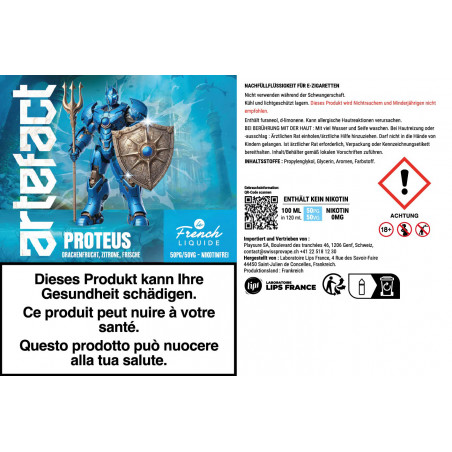 Proteus - Artefact by Le French Liquide | 100 ml in 120 ml