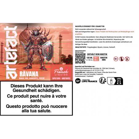 Ravana - Artefact by Le French Liquide | 100 ml in 120 ml