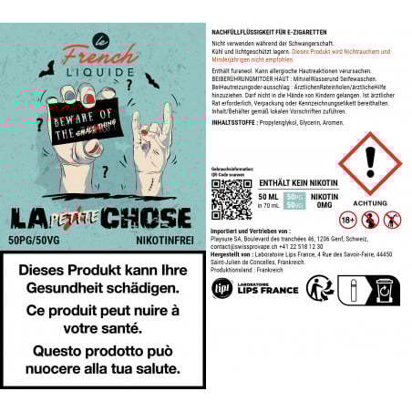 La Petite Chose - Shortfill Format - Le French Liquide | 50ml