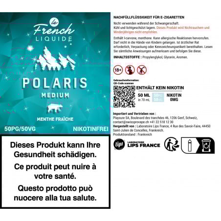 Polaris - Shortfill Format - Le French Liquide | 50ml
