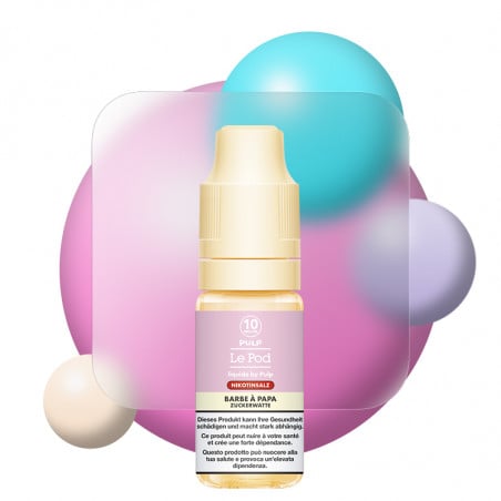 Eliquide Barbe à papa Pod by Pulp sels de nicotine