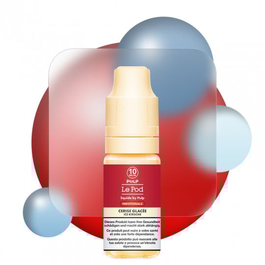Cerise Glacée - Sels de nicotine - Le POD by Pulp | 10 ml