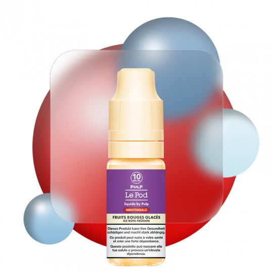Frosted Red Fruits - Nicotine Salts - Le POD by Pulp | 10 ml