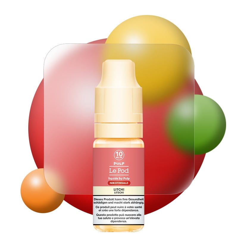 Litchi - Sels de nicotine - Le POD by Pulp