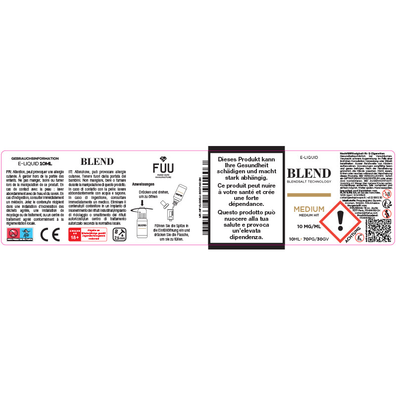 Blend Classique - The Fuu | 10 ml