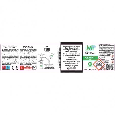 Granny - Nikotinsalze - Minimal by The Fuu | 10ml