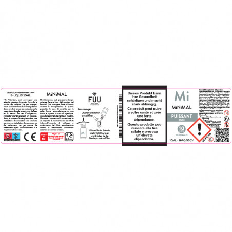 Puissant (Tabak) - Nikotinsalze - Minimal By The FUU | 10ml