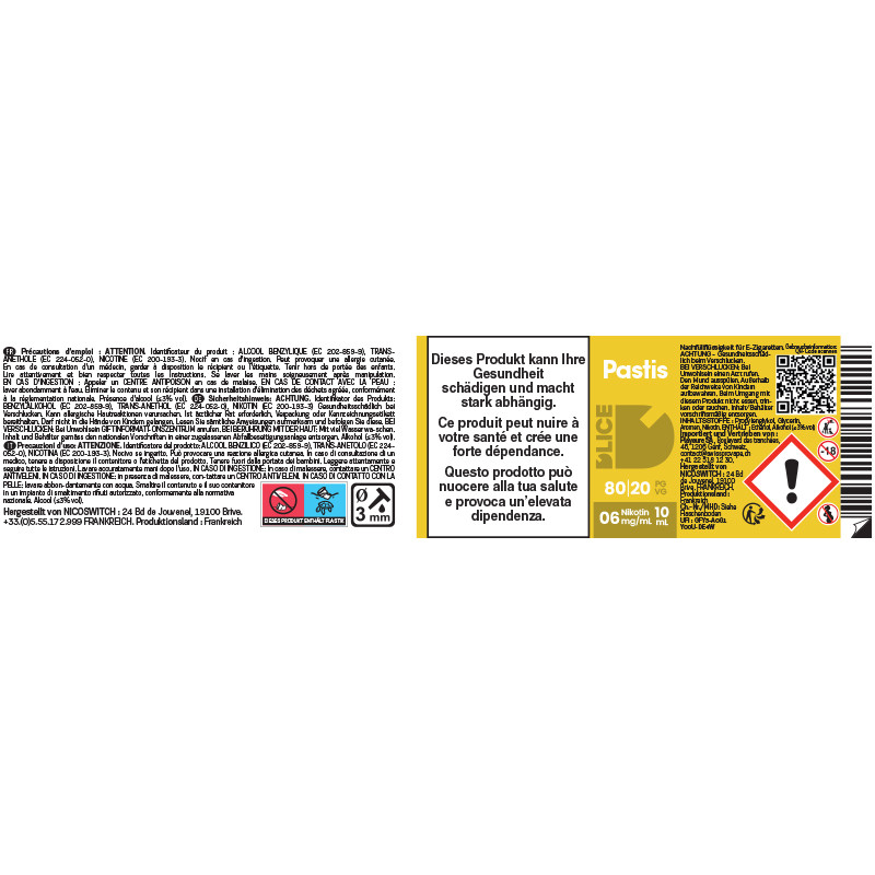 Pastis - D'lice | 10ml