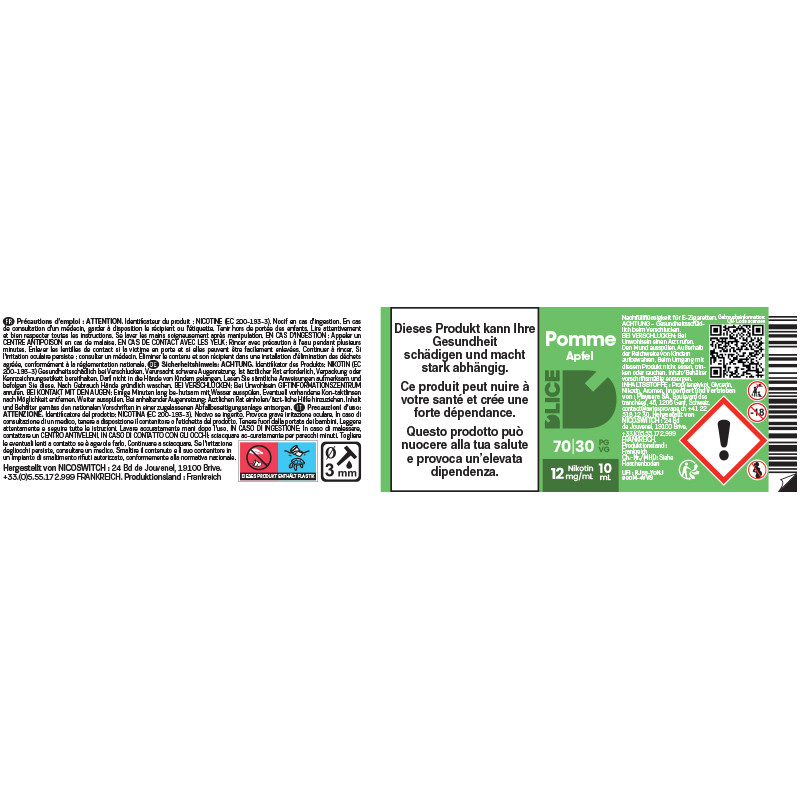 Apple - D'lice | 10ml