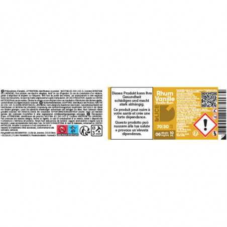 Rum Vanilla - D'lice | 10ml