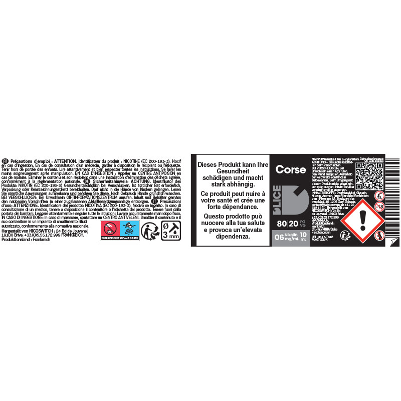 Tabac Corse - D'lice | 10ml