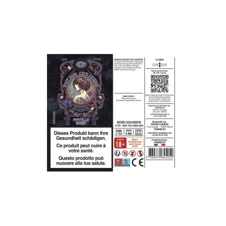 Heidelbeere Traube (Capella-Aromen) - Potion Curieuse by Curieux | 50 ml in 70 ml