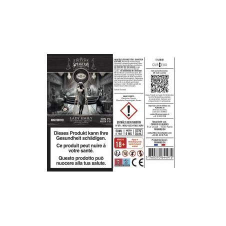 Lady Emily - Édition Speakeasy by Curieux | 50 ml in 70 ml